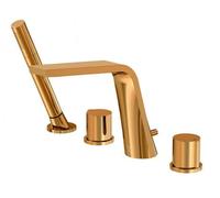 Steinberg 260 - Mitigeur sur le bord de baignoire, installation 4 trous, or rose 260 2400 RG