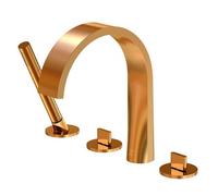 Steinberg 280 - Mitigeur pour montage sur bord de baignoire, 4 trous, rose gold 280 2400 RG