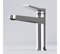 Steinberg – Mitigeur de lavabo Série 340 3401010 – Saillie 126 mm – Chrome – Sans garniture