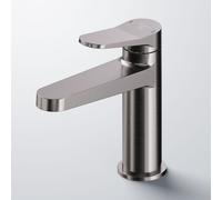 Steinberg Série 340 Mitigeur de lavabo, saillie 126mm, sans garniture découlement, 3401010BGM, Couleur: Brushed Gun Metal