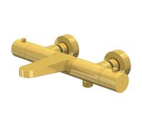 Steinberg Mitigeur thermostatique de baignoire 3403100BG, or brossé, saillie 194 mm, avec inverseur