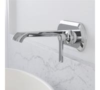 Steinberg série 350 mur mitigeur lavabo 35018543 projection 180 mm, chromé