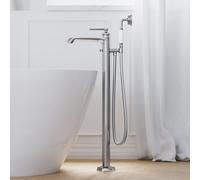 Steinberg Série 350 robinetterie de baignoire, en îlot, portée 230mm, 3501162, Couleur: chrome