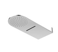Steinberg 390 - Douche de tête 60x25 cm, 2 jet, inox 390 5652
