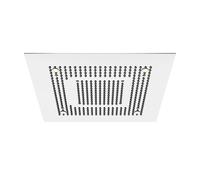 Steinberg 390 - Douche de tête, 60x60 cm, 2 jets, éclairage LED, inox 390 6622