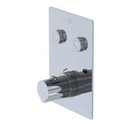 Steinberg 390 - Mitigeur thermostatique encastré pour 2 sorties, chrome 390 4221 3