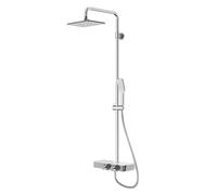 Steinberg 390 - Set de douche avec thermostat, 26x19 cm, chrome 390 2700