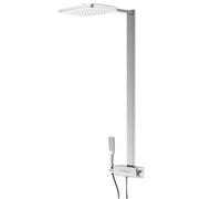 Steinberg 390 - Set de douche avec thermostat, 26x21 cm, chrome 390 2743
