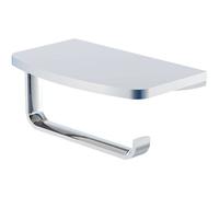 Steinberg 450 - Porte-papier toilette avec étagère, chrome 450 2820