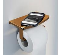 Steinberg 450 - Porte-papier toilette avec étagère, or rose 450 2820 RG