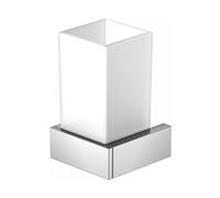 Steinberg 460 gobelet pour brosse à dents blanc-chrome 4602001