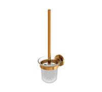 Steinberg 660 - Brosse WC murale avec support, verre dépoli/or rose 660 2911 RG