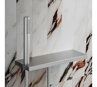 Steinberg 911 Set de douche avec raccord mural coudé et support, 1 jet, 911 1675 BS,