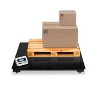 Steinberg Balance au Sol Plate-forme Pèse-colis SBS-BW-5T (5t / 2kg, changement d'unité de mesure kg/lbs/N, 150 x 150 x 8,5 cm, LCD)