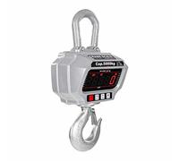 Steinberg Crochet Peseur Balance à Grue Professionnelle SBS-KW-5000 (5 t / 2 kg, kg/lbs, aluminium moulé, batterie 6V/4Ah, LED - 35 mm (1.4 inch))