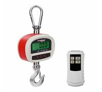 Steinberg Crochet Peseur Balance à Grue Professionnelle SSBS-KW-300KC (300 kg / 50 g e mesure 3, 6,5 x 14,8 x 32 cm, 4 x AA = durée de fonctionnement 70h, LCD)
