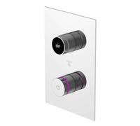 Steinberg iFlow - Mitigeur thermostatique à encastrer, 2 sorties, avec corps d’encastrement, chrome 390 4126