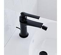 Steinberg Mélangeur de bidet série 350 3501300S avec garniture de vidage , noir mat