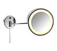 Steinberg Miroirs cosmétiques Serie 650 d = 248 mm, 2 bras, grossissement triple, chrome