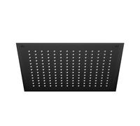 Steinberg Douche de tête Relax Rain 3906412S 450x450 mm Noir mat Easy-Clean Montage au plafond