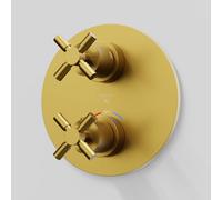 Steinberg Mitigeur thermostatique encastré Série 250 25041333BG bain/douche Or brossé