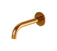 Steinberg Serie 100 bec de bain 1002310RG projection 195 mm, or rose, lavabo/baignoire