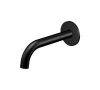 Steinberg Serie 100 bec de bain 1002310S saillie 195 mm, noir mat, lavabo/baignoire