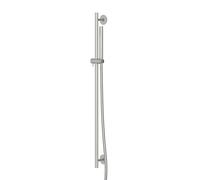Steinberg Série 100 Garniture de douche, barre de douche 900mm, douchette à main, 1001601BN, Couleur: Nickel brossé