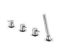 Steinberg 100 - Mitigeur sur le bord de baignoire, installation 4 trous, chrome 100 2480