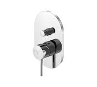 Steinberg 100 - Mitigeur encastré pour 2 appareils, chrome 100 2103 3