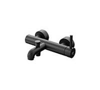Steinberg Mitigeur bain-douche mural 1001100S, monocommande, cartouche céramique, noir mat