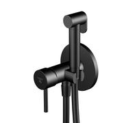 Steinberg 100 - Robinet de bidet encastré, avec douchette, noir mat 100 1350 S