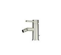 Steinberg Serie 100 raccord de bidet 1001300BN projection 110mm, avec garniture de vidage , nickel brossé