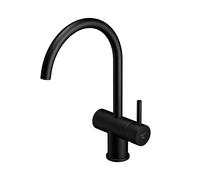 Steinberg Série 100 robinet de cuisine, pivotant, saillie 201mm, 1001400S, Couleur: noir mat