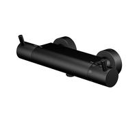 Steinberg – Mitigeur thermostatique de douche – 100 3200 S – en applique – noir mat