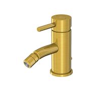 Steinberg Série 100 robinetterie de bidet, avec garniture découlement, saillie : 110mm, 1001300BG, Couleur: Or brossÃ©