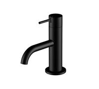 Steinberg 100 - Robinet de lavabo, noir mat 100 2500 S