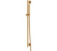 Steinberg Ensemble de douche mural 100 (1001601RG) – barre 900mm, flexible métal 1800mm, or rose