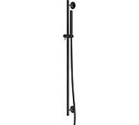 Steinberg Série 100 set de douche 1001601S barre 900mm, avec flexible de douche en métal 1800mm, noir mat