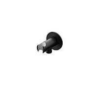 Steinberg Support mural douche 1001667S – Coude de raccordement intégré, noir mat