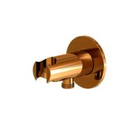 Steinberg 100 - Coude de raccordement de douche avec support, or rose 100 1667 RG