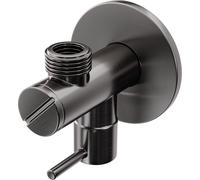 Steinberg Série 100 Vanne d'angle, G1/2, avec raccord 3/8 pour tuyau flexible, 1001640BGM
