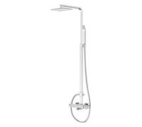 Steinberg Série 120 Système de douche, douchette à main, pomme de douche carrée, avec protection contre les brûlures, 12027201