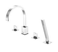 Steinberg Serie 135 baignoire raccord 4 trous 1352402 saillie 210 mm, chromé , bec d'eau orientable