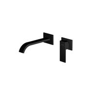 Steinberg Armaturen Mitigeur de lavabo encastré 135 1814 3 S, 2 trous, saillie 200 mm, noir mat
