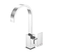 Steinberg Mitigeur d'évier 135 (1351401) – bec pivotant, sans vidage, saillie 150 mm – chrome