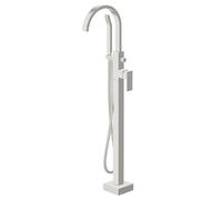 Steinberg Série 135 robinetterie de baignoire, sur pied, bec pivotant, saillie 254 mm, 1351162BN, Couleur: Nickel brossé
