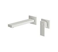 Steinberg Serie 160 kit de finition 16018143BN saillie 205 mm, nickel brossé, fixation murale pour lavabo