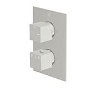 Steinberg Serie 160 kit de finition 16041333BN Nickel brossé, pour thermostat encastré