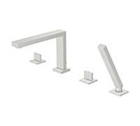 Steinberg, Mitigeur pour bord de baignoire 160 (1602402BN), 4 trous, saillie 210 mm, nickel brossé